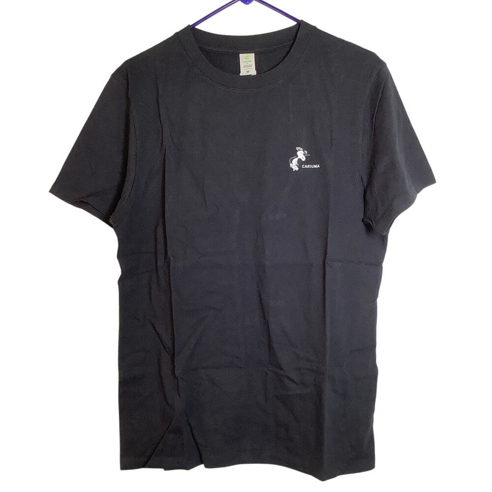 Cariuma + Peanuts Men's Medium Black Short Sleeve Graphic Tee Shirt Skate C3-8